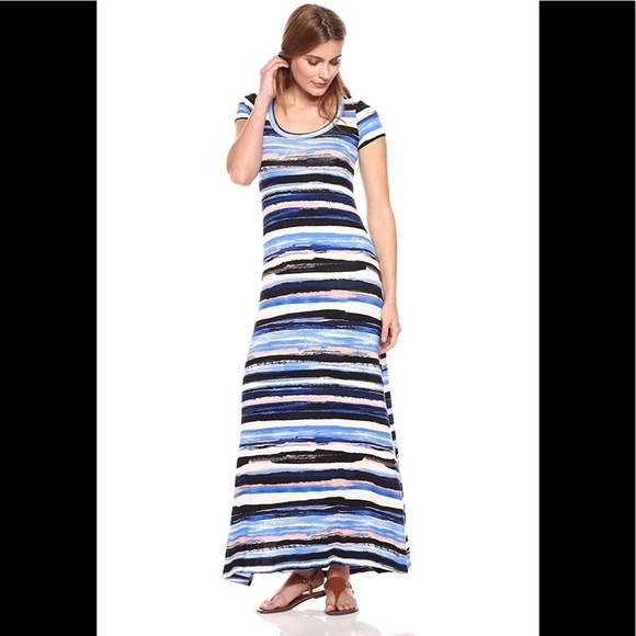 Karen Kane Dresses & Skirts - Karen Kane Painted Stripe Maxi Dress